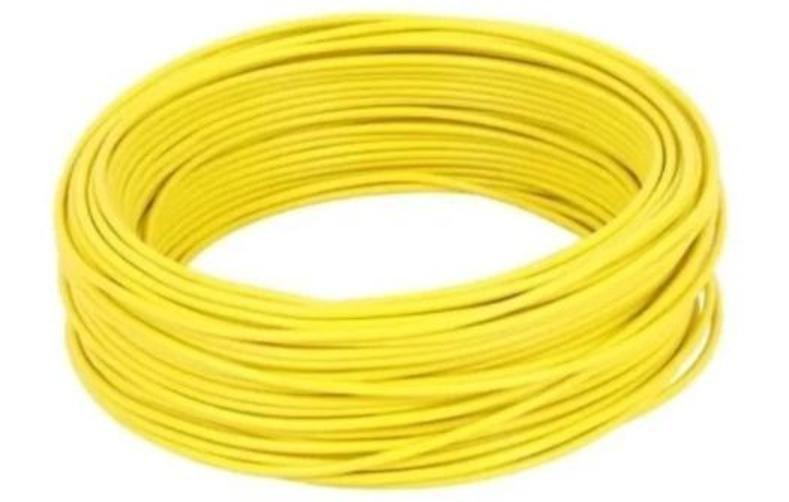 Imagem de Fio Cabo Flexível 2,5Mm Amarelo - 100 Metros