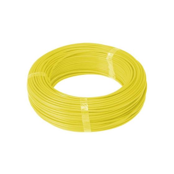 Imagem de Fio Cabo Flexível 4mm Amarelo- 15 Metros