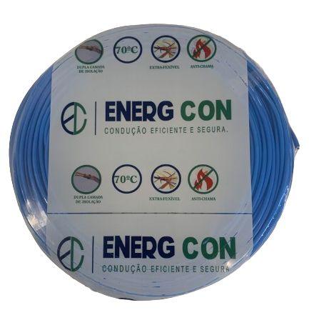 Fio Cabo Flexivel 6mm Azul 25 metros - ENERG CON