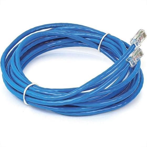 Imagem de Fio Cabo Rede Kbr Patch Cord Cat5E Utp 10M 3320