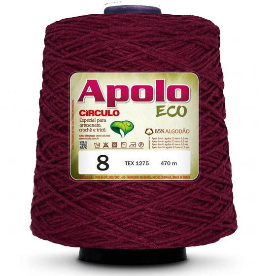 Imagem de Fio Circulo Apolo Eco 4/8 470M Em Algodão Com 600G