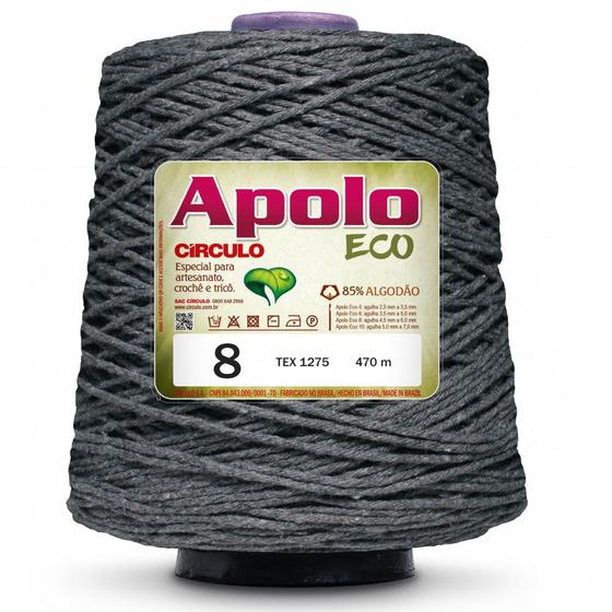 Imagem de Fio Circulo Apolo Eco 4/8 470M Em Algodão Com 600G