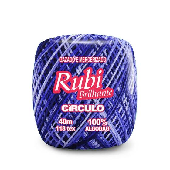 Imagem de Fio Circulo Rubi 40M Em Algodão Com 5G