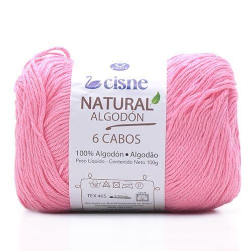 Imagem de Fio Cisne Natural Algodón 6 Cabos 100g - 100% Algodão