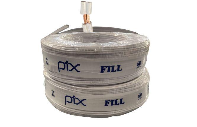 Imagem de Fio Cordão Paralelo 2x2,5mm Branco Rolo Com 100 Metros