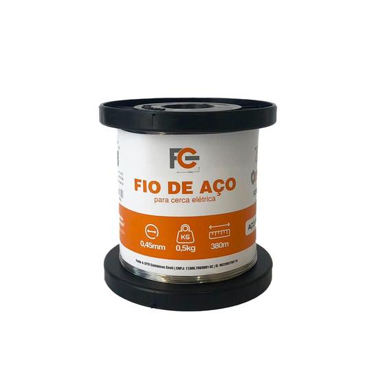 Imagem de Fio de aco inoxidavel 0,45mm  0,5kg / 380mts