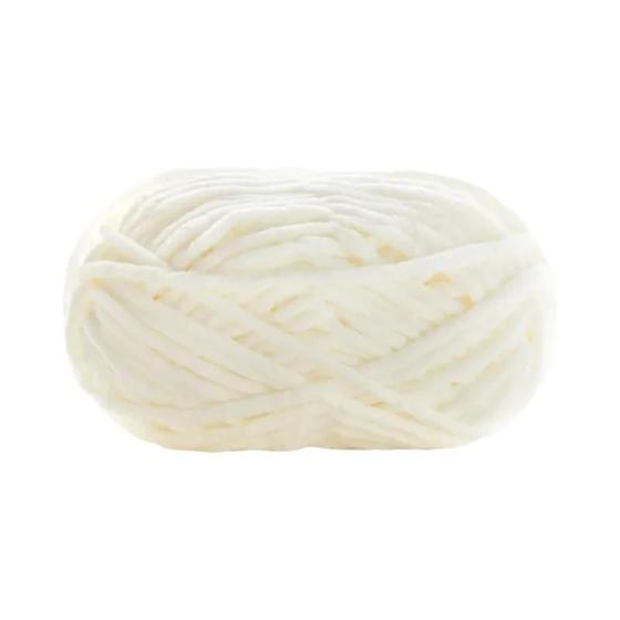 Imagem de Fio de algodão com leite, fio de lã para tricô, cachecol, lã artesanal, corda de boneca dly