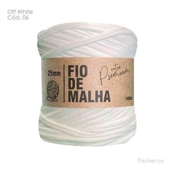 Imagem de Fio de Malha Fischer Extra Premium 25mm com 140Mts