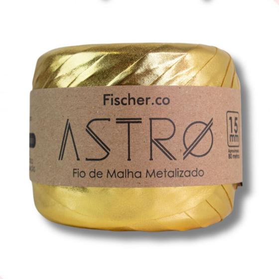 Imagem de Fio de malha metalizado astro fischer 15mm com 80mts