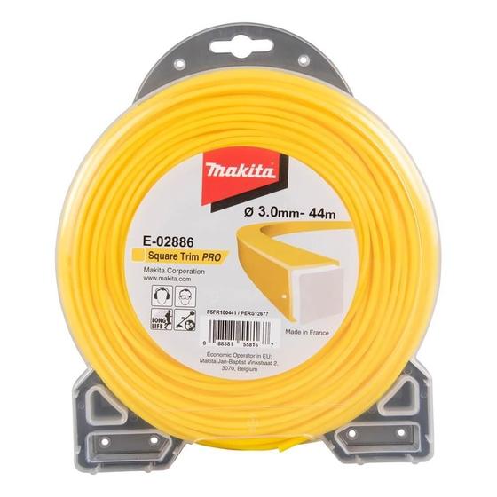 Imagem de Fio de Nylon 3mm para Roçadeira com 44m Makita E-02886