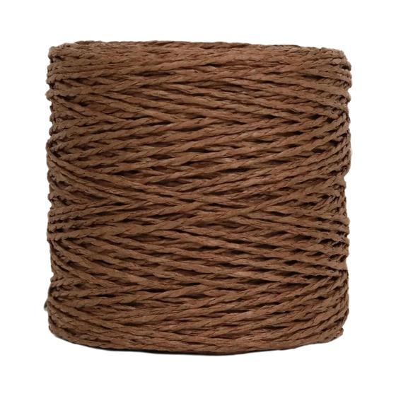 Imagem de Fio de Palha de Raffia 100g para Tricô, Crochê e Artesanato - Ideal para Chapéus e Bolsas de Verão