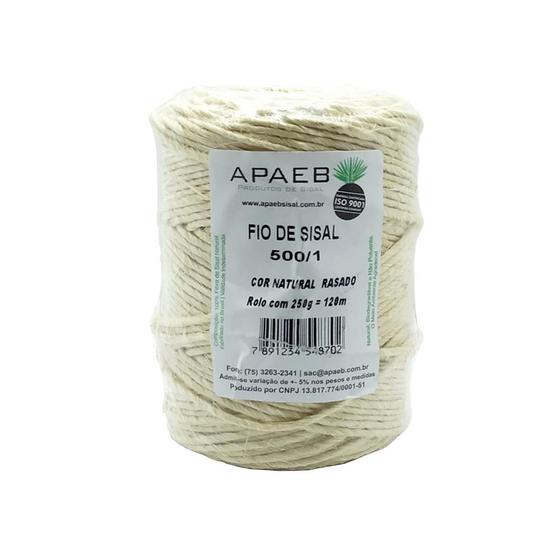 Imagem de Fio de Sisal 500/1 com 120 Metros - APAEB
