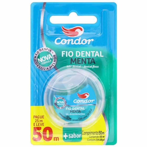 Imagem de Fio dental 50m menta 3416 / un / condor