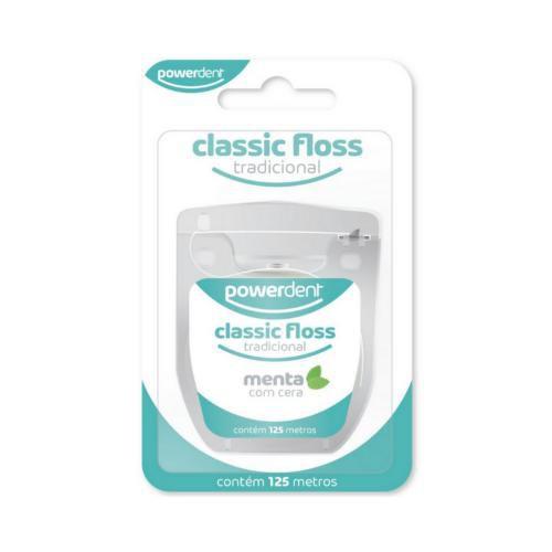 Fio Dental Classicfloss Tradicional Powerdent - 125m 1095 Menor preço em Fio Dental Classicfloss Tradicional Powerdent - 125m 1095