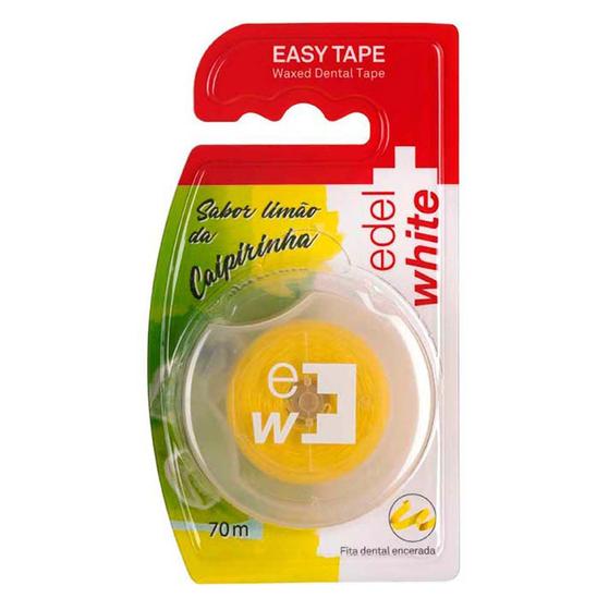 Fio Dental Edel White Easy Tape Limão 70M Fio Dental Magazine Luiza