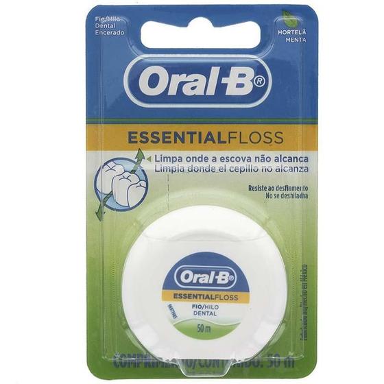 Imagem de Fio Dental Essentialfloss Menta - Oral-B 50M