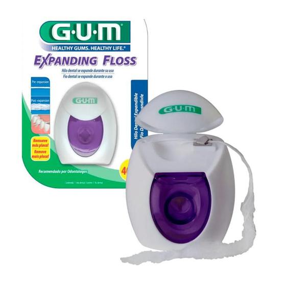 Fio dental gum floss expanding 40m Fio Dental Magazine Luiza