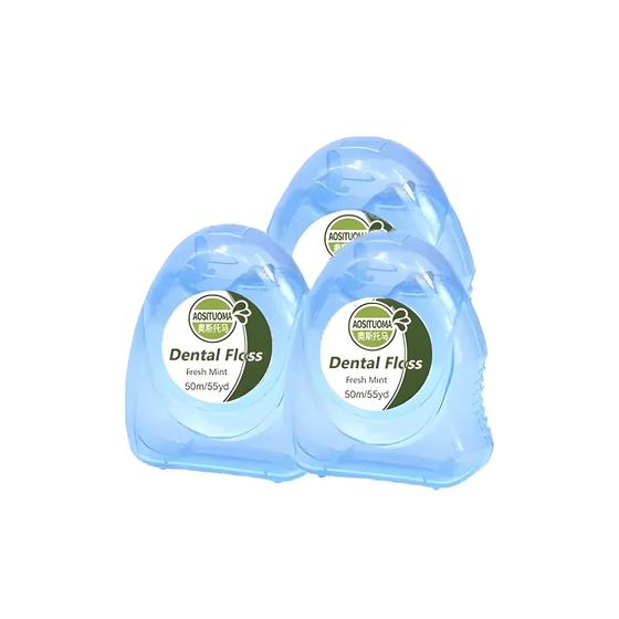 Imagem de Fio Dental Hortelã Ultratraclean - 3 Unidades - Remoção de Placa e Proteção dos Dentes