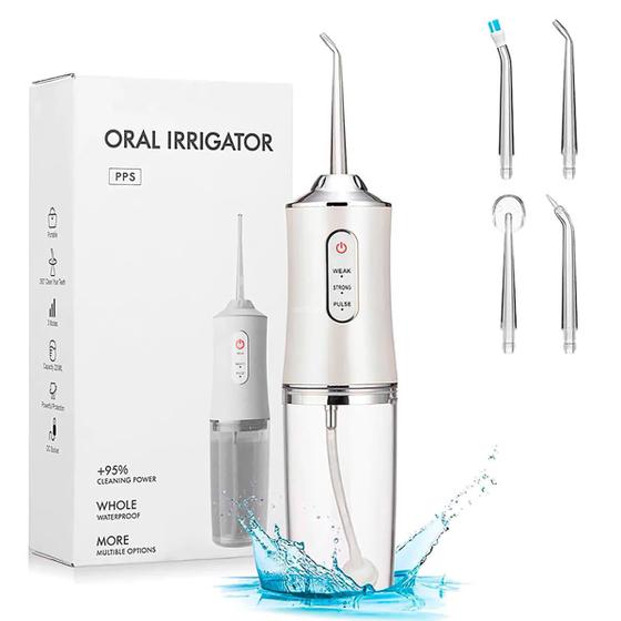 Imagem de Fio Dental Irrigador Ortodontico Recarregavel Jet Clean