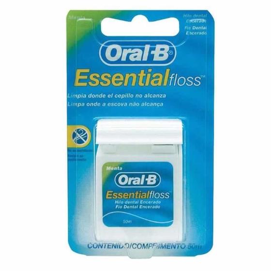 Imagem de Fio Dental Oral-B Essential Floss Cera 50 Metro