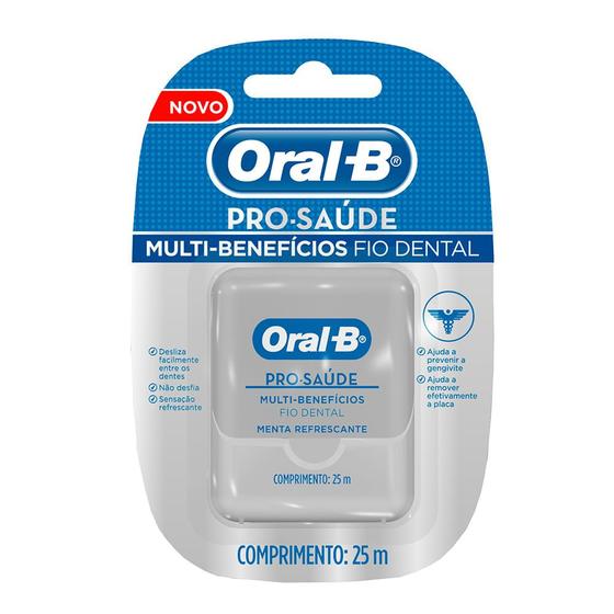 Imagem de Fio Dental Oral B Pro Saúde com 25m com 1 Unidade