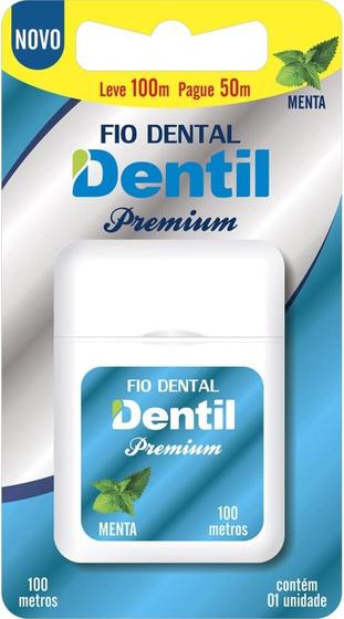 Imagem de Fio Dental Premium Dentil Leve 100m Pague 50m