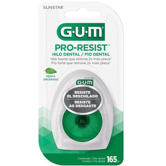 Imagem de Fio Dental PRO-RESIST Menta Encerado GUM