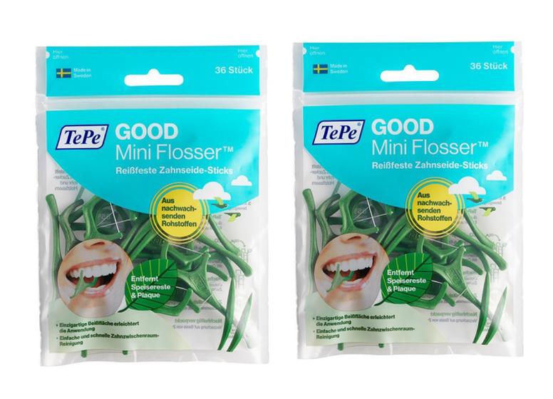 Imagem de Fio Dental Tepe Good Mini Flosser Com 72 Unidades