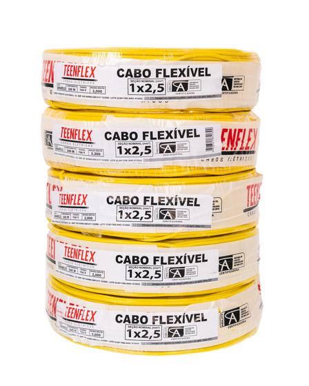 Fio Elétrico Cabo Flexível 2,5mm Rolo com 100 e 50 Metros. é boa?