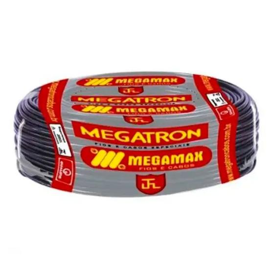 Imagem de Fio flexivel 10.0mmx100m preto megatron