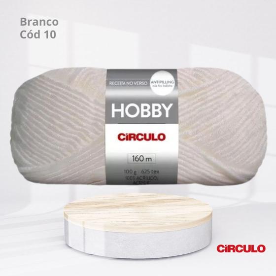 Imagem de Fio Hobby Circulo 100g Branco 10