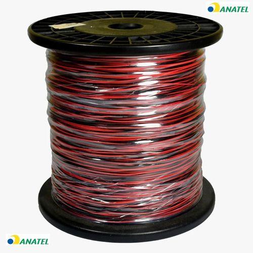 Imagem de Fio Jumper Fdg 50x2 500 Metros Preto/vermelho 100% Cobre