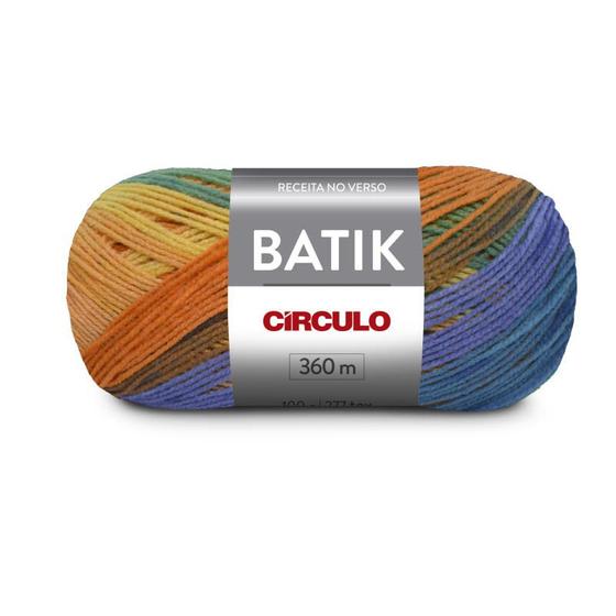 Imagem de Fio/Lã Circulo Batik 100g TEX 277 (fio com efeito de cores)