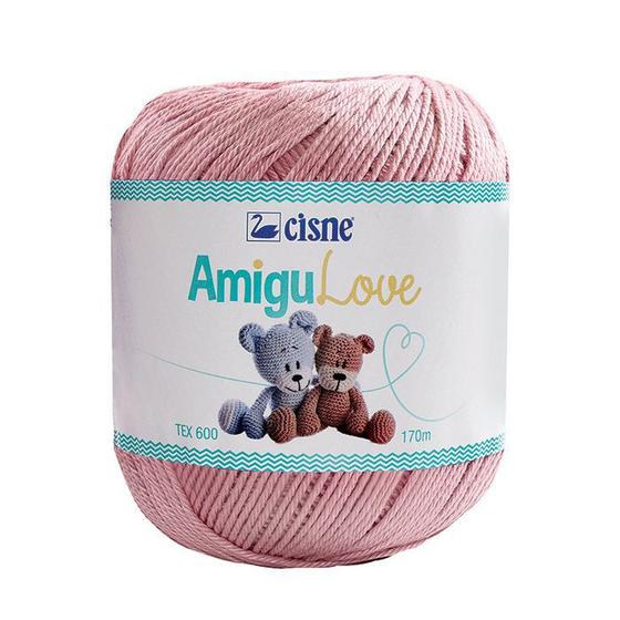 Imagem de Fio/Lã Cisne Amigulove 100g TEX 600 (amigurumi) cores candy e outras