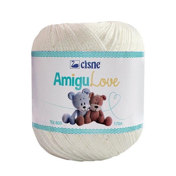 Imagem de Fio/Lã Cisne Amigulove 100g TEX 600 (amigurumi) cores sólidas