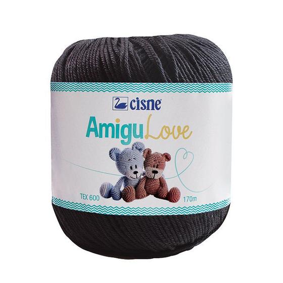 Imagem de Fio/Lã Cisne Amigulove 100g TEX 600 (amigurumi) cores sólidas