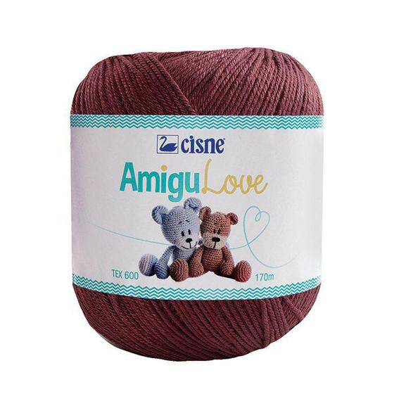 Imagem de Fio/Lã Cisne Amigulove 100g TEX 600 (amigurumi) cores sólidas