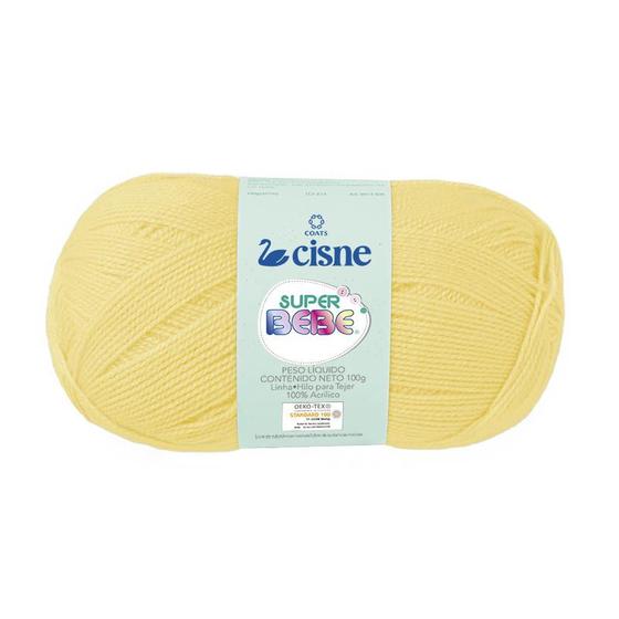 Imagem de Fio/Lã Cisne Super Bebe 100g TEX 214 467m 100% acrilico