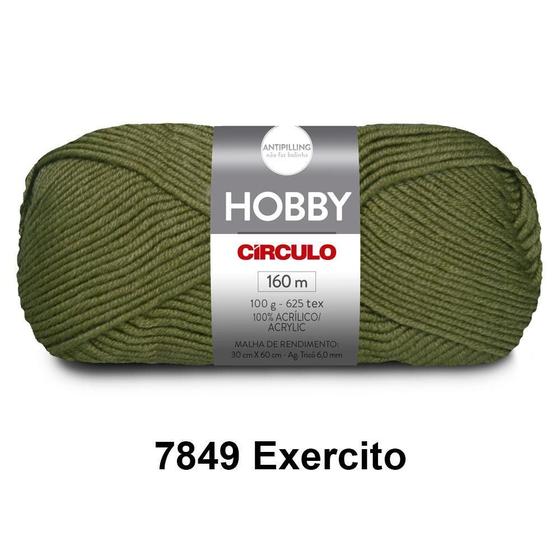 Imagem de Fio Lã Hobby Circulo 100G Crochê Trico