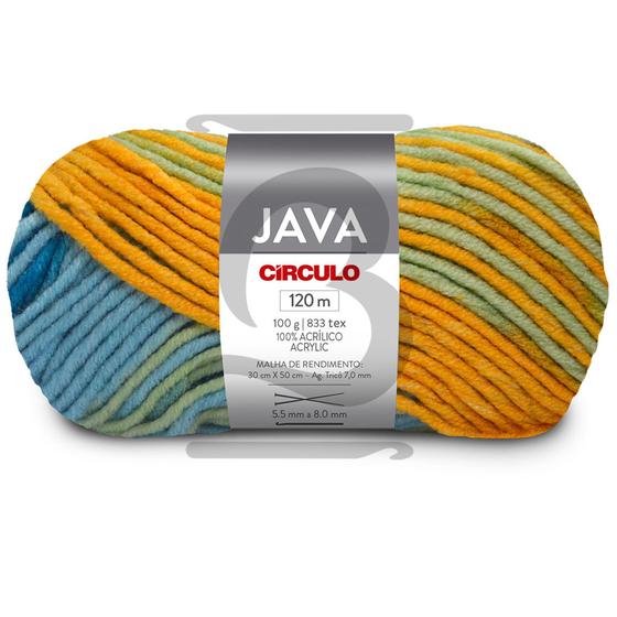 Imagem de Fio/ Lã Java Circulo 100g - COR 9943