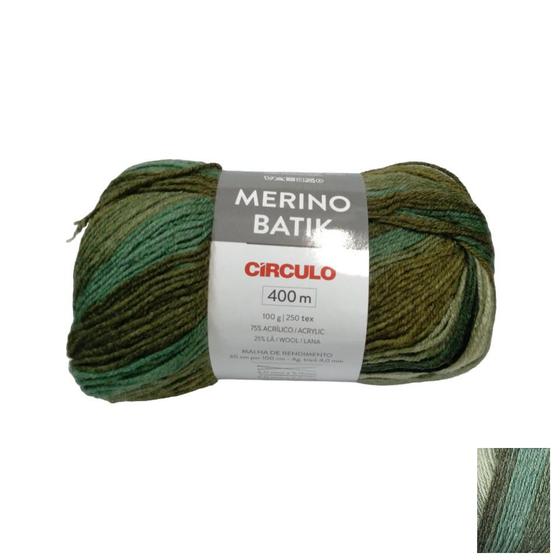 Imagem de Fio/Lã Merino Batik 100g Circulo (acrilico/lã merino) TEX 250 400m