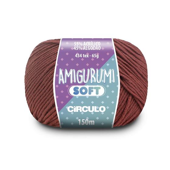 Imagem de Fio/Linha Amigurumi Soft 65g Circulo - 150m TEx 434 (fio misto)