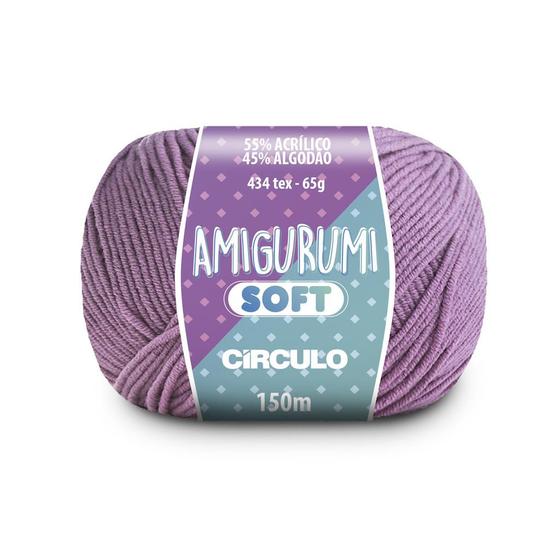 Imagem de Fio/Linha Amigurumi Soft 65g Circulo - 150m TEx 434 (fio misto)