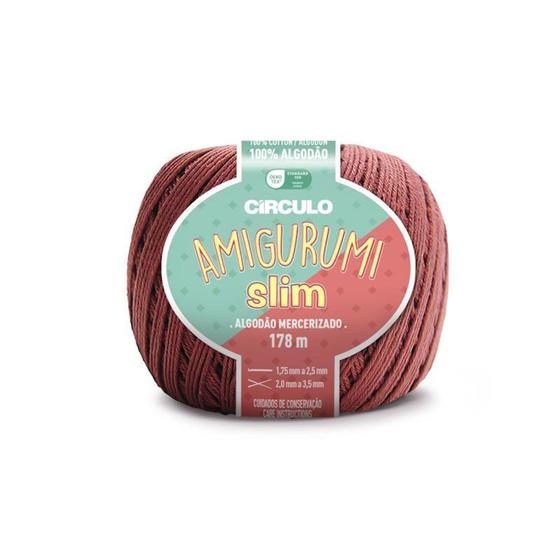 Imagem de Fio/Linha Circulo Amigurumi Slim - Tex 394, 70g, 178m 100% algodão