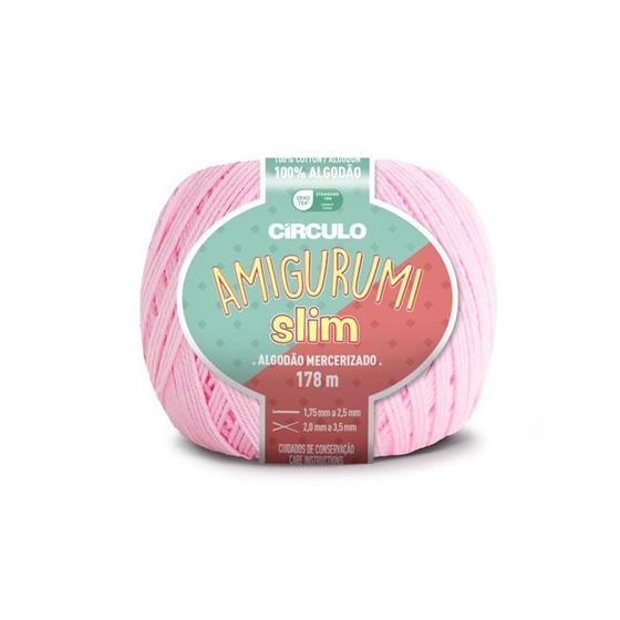 Imagem de Fio/Linha Circulo Amigurumi Slim - Tex 394, 70g, 178m 100% algodão