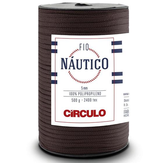 Imagem de Fio Náutico 5mm com 500g Cor 7393 Raiz - Círculo