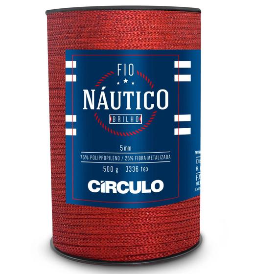 Imagem de Fio Náutico com Brilho 5mm 500gms 150mts Circulo