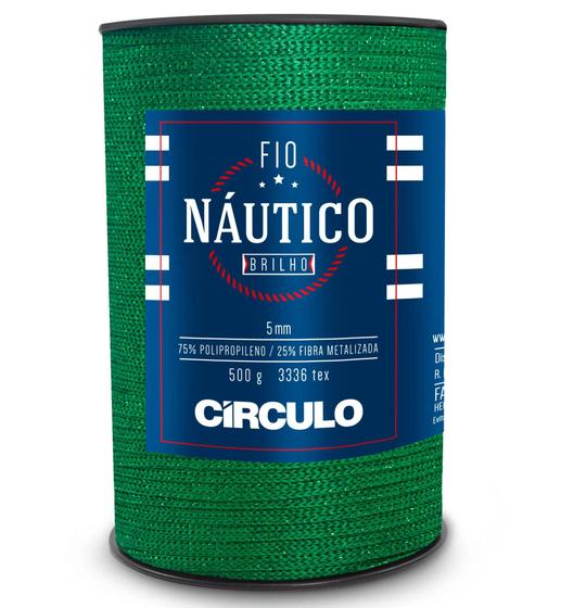 Imagem de Fio Náutico com Brilho 5mm 500gms 150mts Circulo