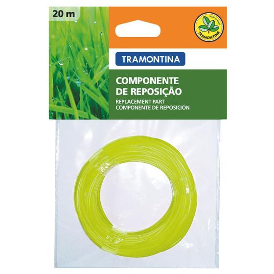 Imagem de Fio Nylon 1,8mm 20 Metros Para Roçadeira Tramontina