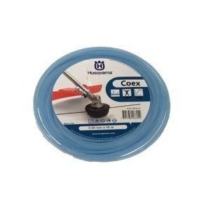Fio Nylon Husqvarna 3.0mm C/ 56 Metros Coex Redondo Duplo Menor preço em Fio Nylon Husqvarna 3.0mm C/ 56 Metros Coex Redondo Duplo